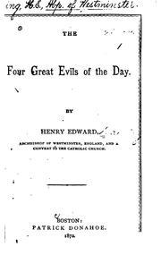 Cover of: The Four Great Evils of the Day