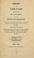 Cover of: Report of the case between the Rev. Cave Jones & the rector & inhabitants of the city of New-York in communion of the Protestant Episcopal church in the state of New York ...