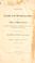 Cover of: Report on claims for re-imbursement of the state of Rhode Island by the United States government on account of the war with Spain