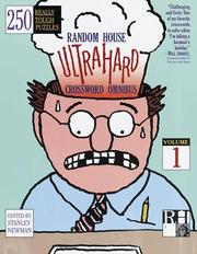 Cover of: Random House UltraHard Crossword Omnibus, Volume 1 (Stan Newman)