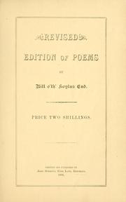Revised edition of poems by Bill o'th' Hoylus End.