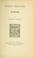 Cover of: Robert Browning; personalia