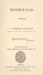 Cover of: Rookwood by William Harrison Ainsworth