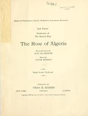Cover of: Rose of Algeria