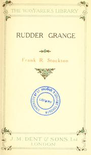 Cover of: Rudder Grange by Frank R. Stockton, T. H. White