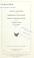 Cover of: Rules of procedure of the Committee on the Budget.