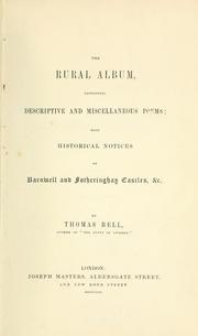Cover of: The rural album by Bell, Thomas of Barnwell, Northamptonshire.