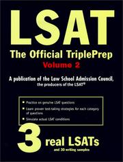 Cover of: LSAT: The Official Triple Prep, Volume II