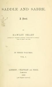 Cover of: Saddle and sabre. by Hawley Smart