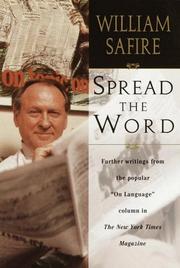 Cover of: Spread the Word by William Safire