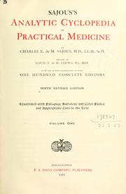 Cover of: Sajous's analytical cyclopædia of practical medicine by Charles E. de M. Sajous