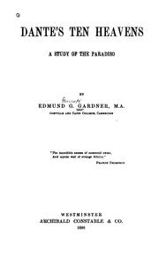 Cover of: Dante's Ten Heavens: A Study of the Paradiso