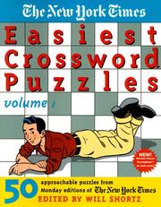 Cover of: New York Times Easiest Crossword Puzzles, Volume 1