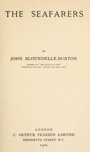 Cover of: The seafarers by John Bloundelle-Burton