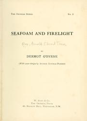 Cover of: Seafoam and firelight