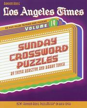 Cover of: Los Angeles Times Sunday Crossword Puzzles, Volume 19 (LA Times)