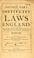 Cover of: The second part of the Institutes of the laws of England