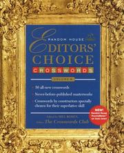 Cover of: Random House Editor's Choice Crosswords, Volume 4 (RH Crosswords)