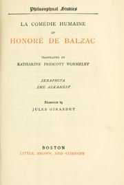 Cover of: Seraphita by Honoré de Balzac