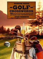 Cover of: Random House Golf Crosswords, Volume 1 (Vacation)