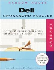 Cover of: Dell Crossword Puzzles, Volume 2 (Other)