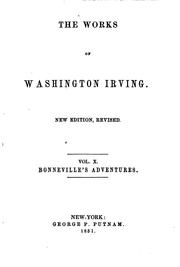 Cover of: Works by Washington Irving