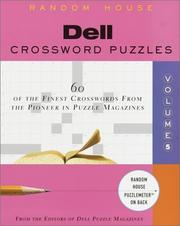 Cover of: Dell Crossword Puzzles, Volume 5 (Other) | Dell Mag Editors