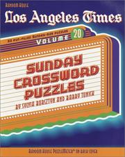 Cover of: Los Angeles Times Sunday Crossword Puzzles, Volume 20 (LA Times)