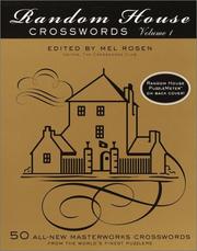 Cover of: Random House Crosswords, Volume 1 (RH Crosswords)