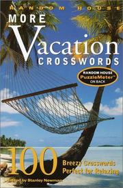 Cover of: Random House More Vacation Crosswords (Vacation)