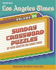 Cover of: Los Angeles Times Sunday Crossword Puzzles, Volume 24 (LA Times)
