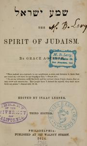 Cover of: Shema Yisrael. by Grace Aguilar