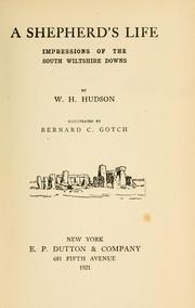 Cover of: A shepherd's life by W. H. Hudson
