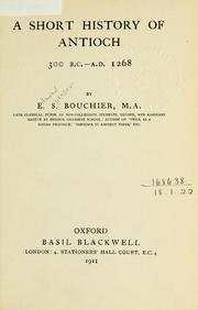 Cover of: Antioch