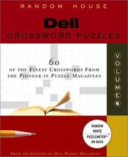 Cover of: Dell Crossword Puzzles, Volume 6 (Other)