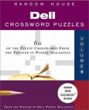 Cover of: Dell Crossword Puzzles, Volume 9 (Other)