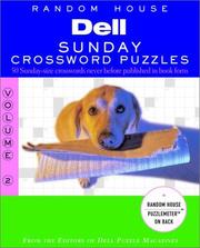 Cover of: Dell Sunday Crossword Puzzles, Volume 2 (Other)