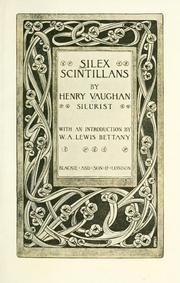Cover of: Silex scintillans by Henry Vaughan