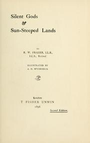 Cover of: Silent gods & sun-steeped lands