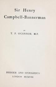 Cover of: Sir Henry Campbell-Bannerman.