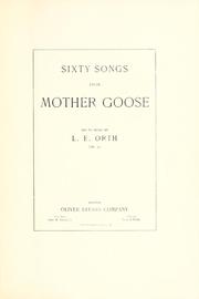 Cover of: Sixty songs from Mother Goose