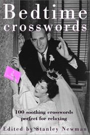 Cover of: Random House Bedtime Crosswords (Vacation)