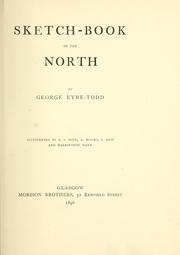 Cover of: Sketch-book of the North