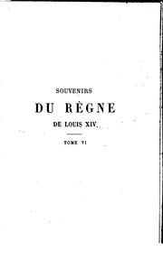 Souvenirs du règne de Louis xiv by Gabriel Jules Cosnac