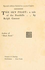 Cover of: The sky pilot by Ralph Connor