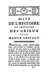 Cover of: Histoire du chevalier des Grieux et de Manon Lescaut. by Abbé Prévost, N. de Courcelles, Pierre Choderlos de Laclos