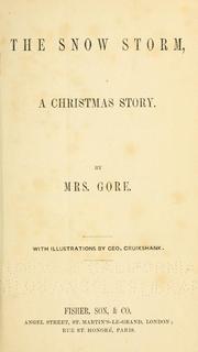Cover of: The snow storm: a Christmas story