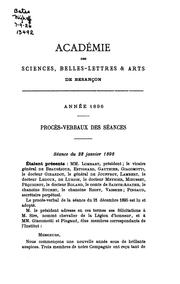Cover of: Procès-verbaux et mémoires