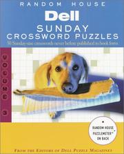 Cover of: Dell Sunday Crossword Puzzles, Vol. 3