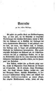 Cover of: Lehrbuch der Institutionen des römischen Rechtes by Theodor Marezoll , Gustav Ludwig Theodor Marezoll